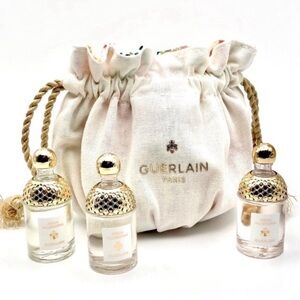 GUERLAIN - 3 Set Aqua Allegoria & Pouch 
New in Box